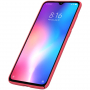 Nillkin drážkovaný kryt z tvrdého plastu pre Xiaomi Mi 9 - červený