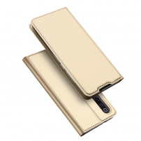 Dux Ducis Skin Pro kožené puzdro pre Xiaomi Mi 9 - zlaté
