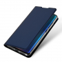 Dux Ducis Skin Pro kožené puzdro pre Xiaomi Mi 9 - tmavomodré
