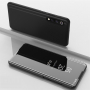 Zrkadlové flipové puzdro pre Xiaomi Mi 9 - čierne
