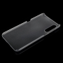 Pogumovaný kryt pre Xiaomi Mi 9 - polopriehľadný