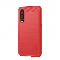 Mofi kryt s brúsenou textúrou pre Xiaomi Mi 9 - červený