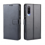 Peňaženkové koženkové puzdro pre Xiaomi Mi 9 - čierne
