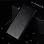Peňaženkové koženkové puzdro pre Xiaomi Mi 9 - čierne