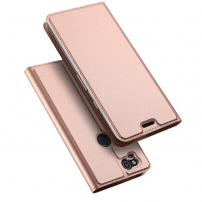 Dux Ducis Skin Pro flipové puzdro pre Google Pixel 2 - ružovo-zlaté