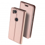 Dux Ducis Skin Pro flipové puzdro pre Google Pixel 2 - ružovo-zlaté