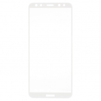Tvrdené sklo 3D pre Huawei Mate 10 Lite - biele