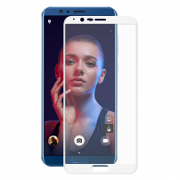 Enkay Tvrdené sklo 3D s mäkkou hranou pre Honor View 10 - biele