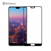 Amorus Tvrdené sklo 3D pre Huawei P20 - čierne