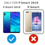 Itietie Tvrdené sklo 2,5D 2 ks pre Huawei P smart (2019) / Honor 10 Lite - číre