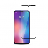 Mocolo Tvrdené sklo 3D pre Xiaomi Mi 9 - čierne