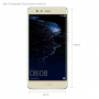 Tvrdené sklo 2,5D pre Huawei P10 Lite - číre