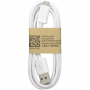 Samsung kábel microUSB – ekobalenie - biely