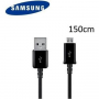 Samsung originálny kábel microUSB ekobalenie – 1,5 m - čierny