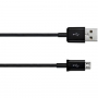 Samsung originálny kábel microUSB ekobalenie – 1,5 m - čierny